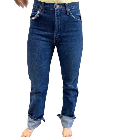 80s Wrangler 13MWZ Cowboy Cut High Waist Original Fit Jeans – 29x36 - Picture 5 of 8